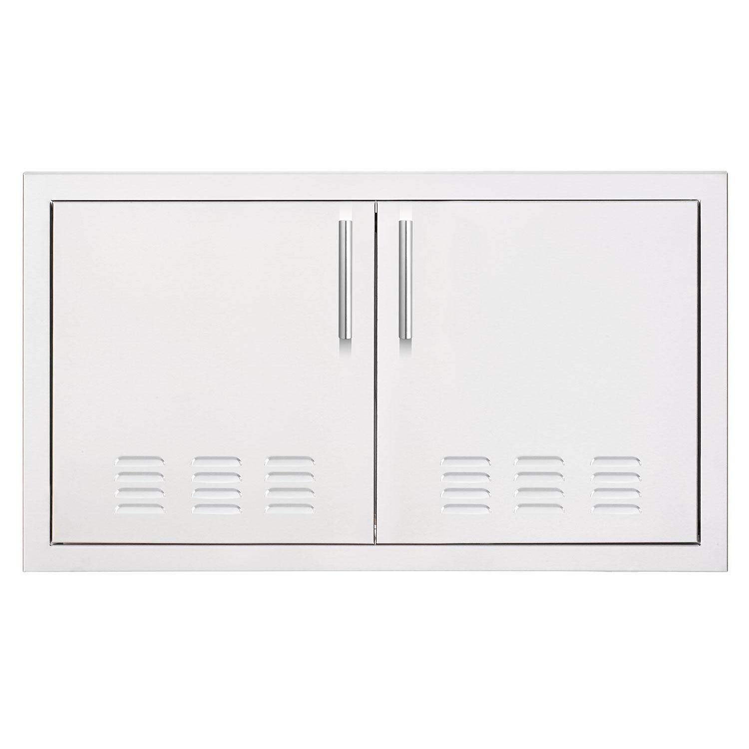 Summserset DD-33V 33 Inch Vented Double Access Door - Display - White Background thumbnail