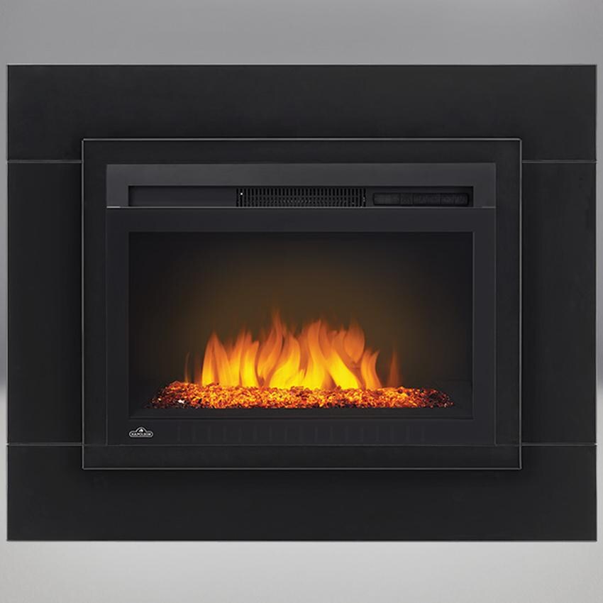 Napoleon Surround Trim For 24 Inch Cinema Electric Fireplace Insert Neft24blk