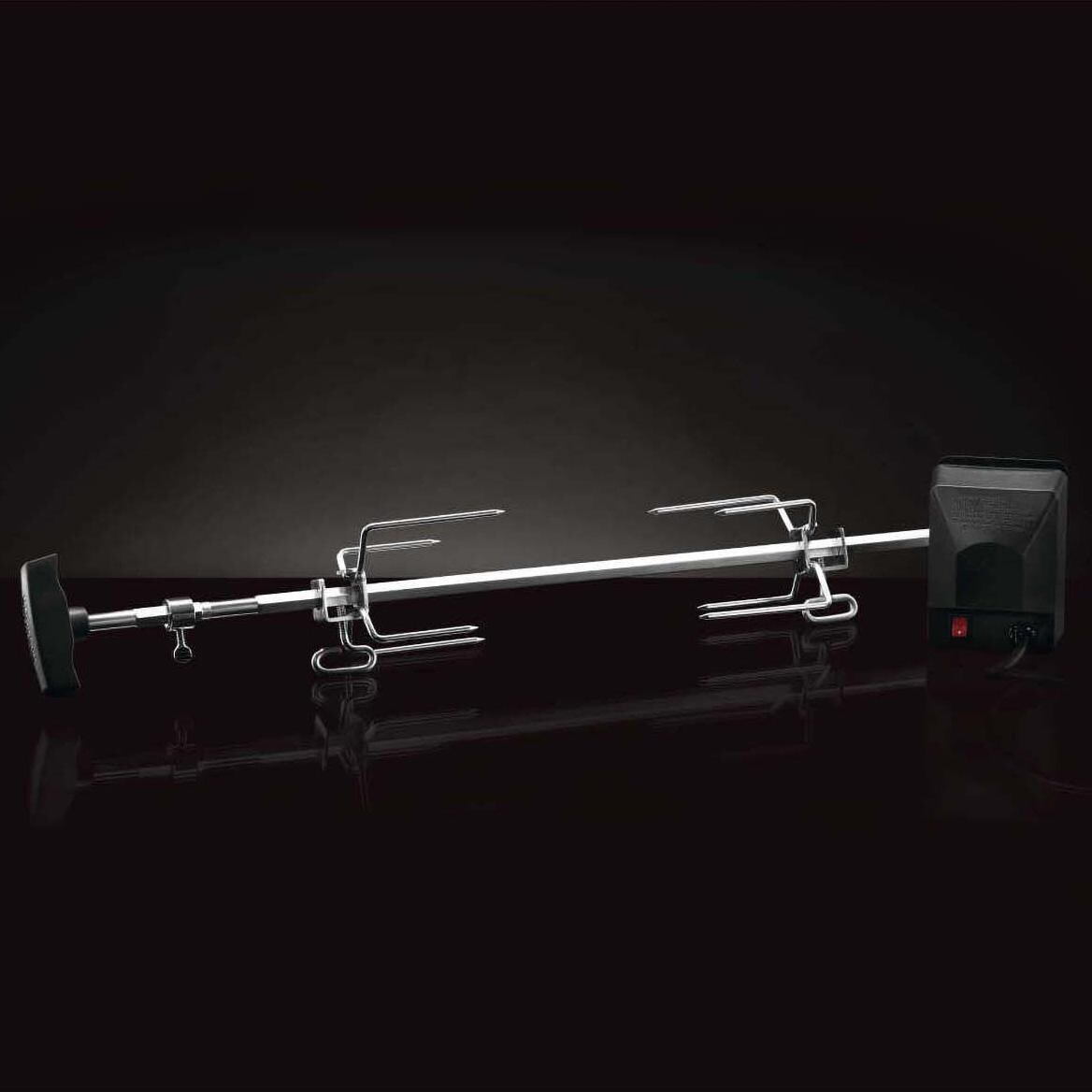 Napoleon 69301 Heavy Duty Rotisserie for Freestyle Grill Series - Angled View - White Background thumbnail