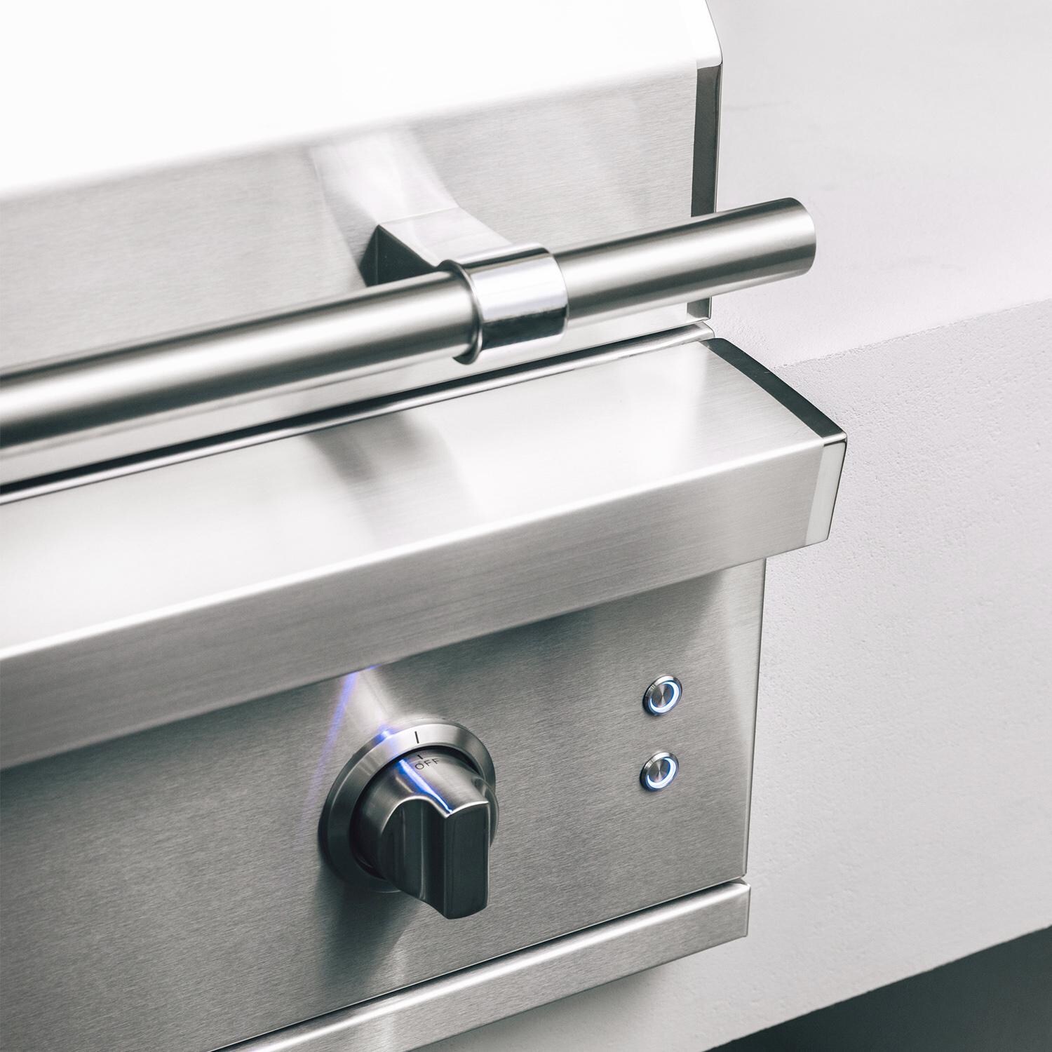 American Made Grills Atlas 36 Inch Grill ATS36-B-NG - Natural Gas - LED Controls - Lifestyle thumbnail