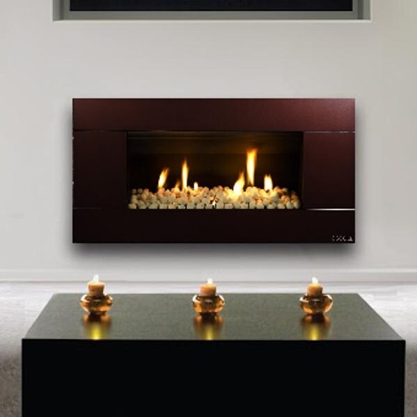 Escea ST900 - Ferro Bronze With White Ceramic Stones - Lifestyle Closeup thumbnail