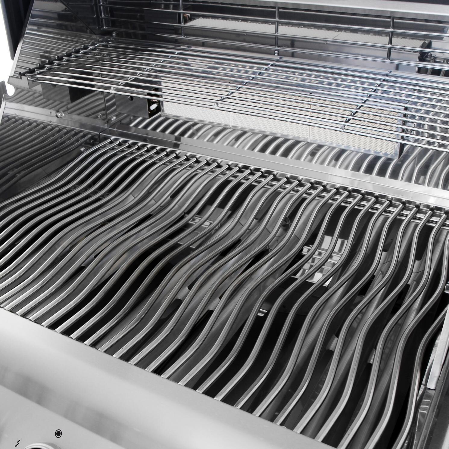 Napoleon LEX 485 Natural Gas Grill - Stainless Steel WAVE Cooking Grates thumbnail
