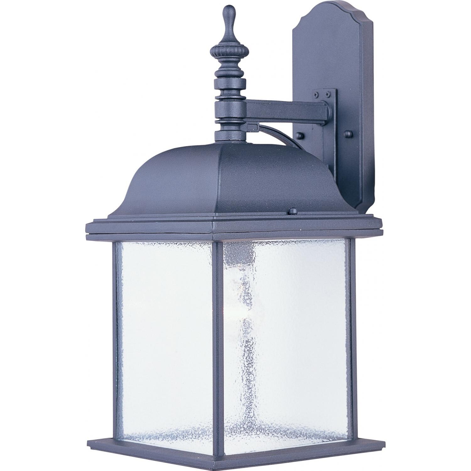 Maxim Senator 1057BK 100W 18-Inch One Light Outdoor Wall Light - Black thumbnail