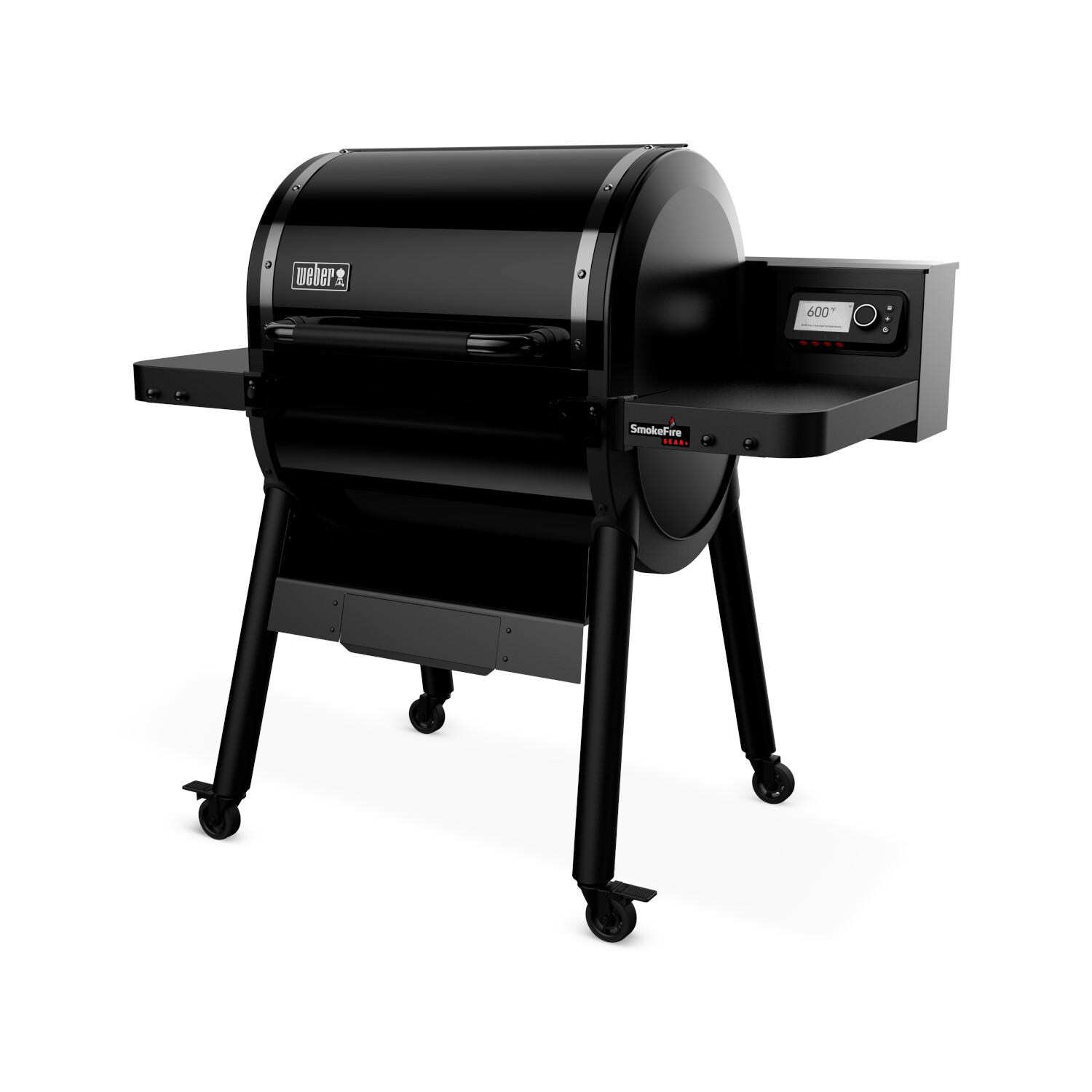 Weber 22722001 SmokeFire Sear+ ELX4 24-Inch Wood Fired Pellet Grill - Right Side thumbnail