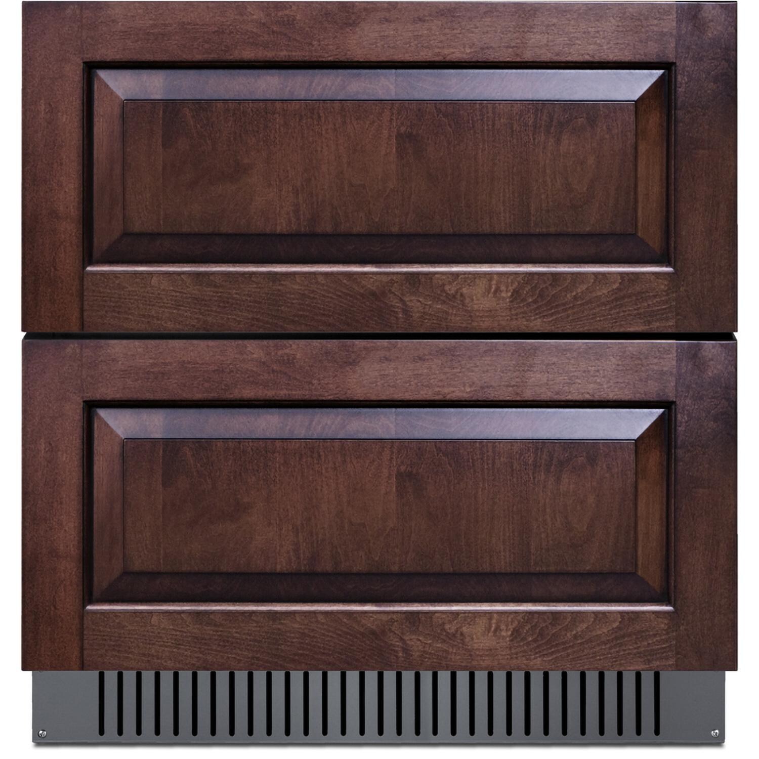 Summit 30-Inch 5.42 Cu. Ft. 2-Drawer All-Refrigerator, ADA Compliant - Custom Panel - SPR3032DPNRADA