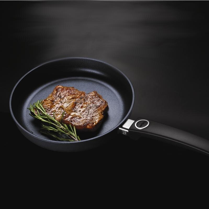 Woll Diamond Plus Induction 9 1/2 Inch Fry Pan With Lid - Lifestyle View thumbnail