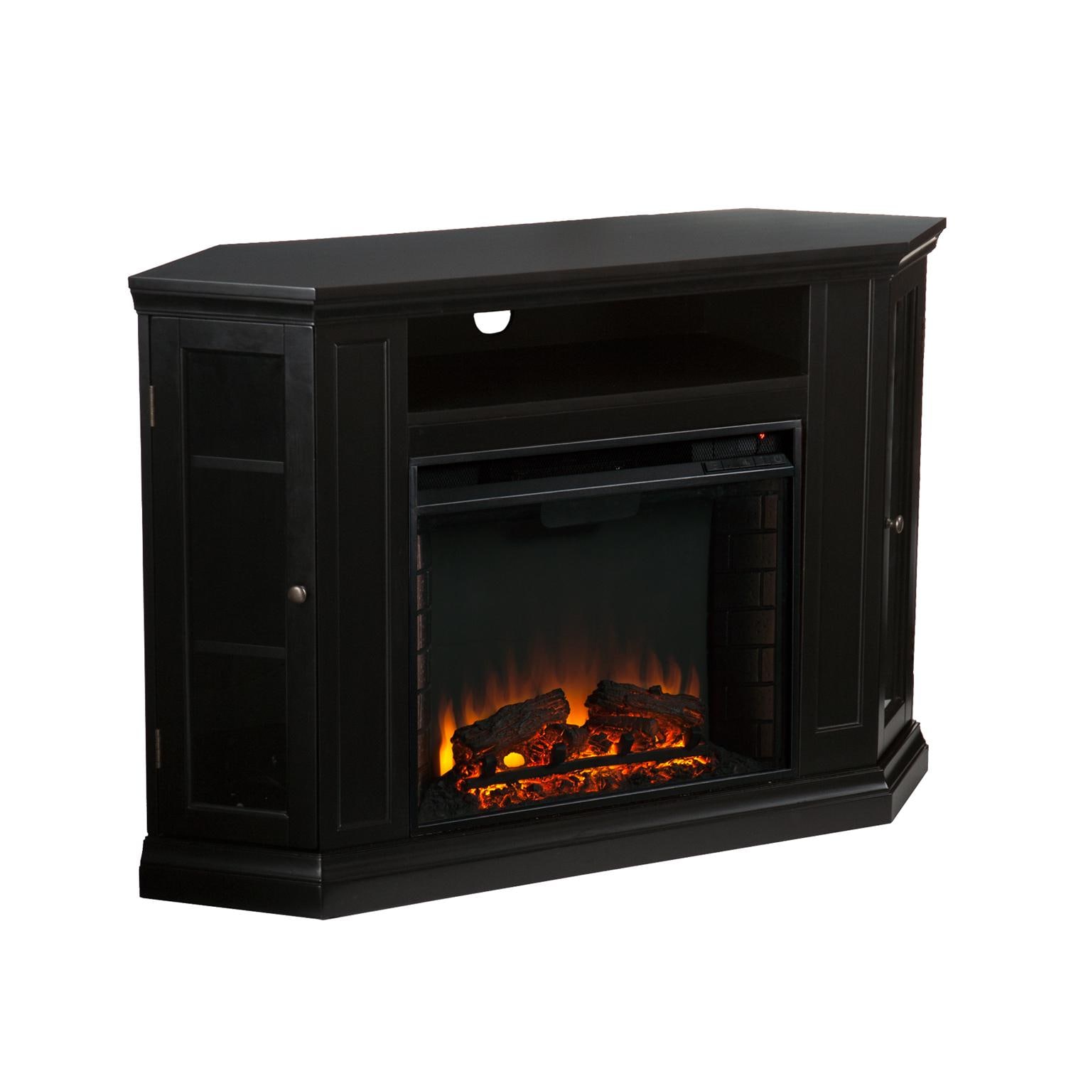 Southern Enterprises Claremont 48Inch Electric Fireplace Corner Convertible Media Console