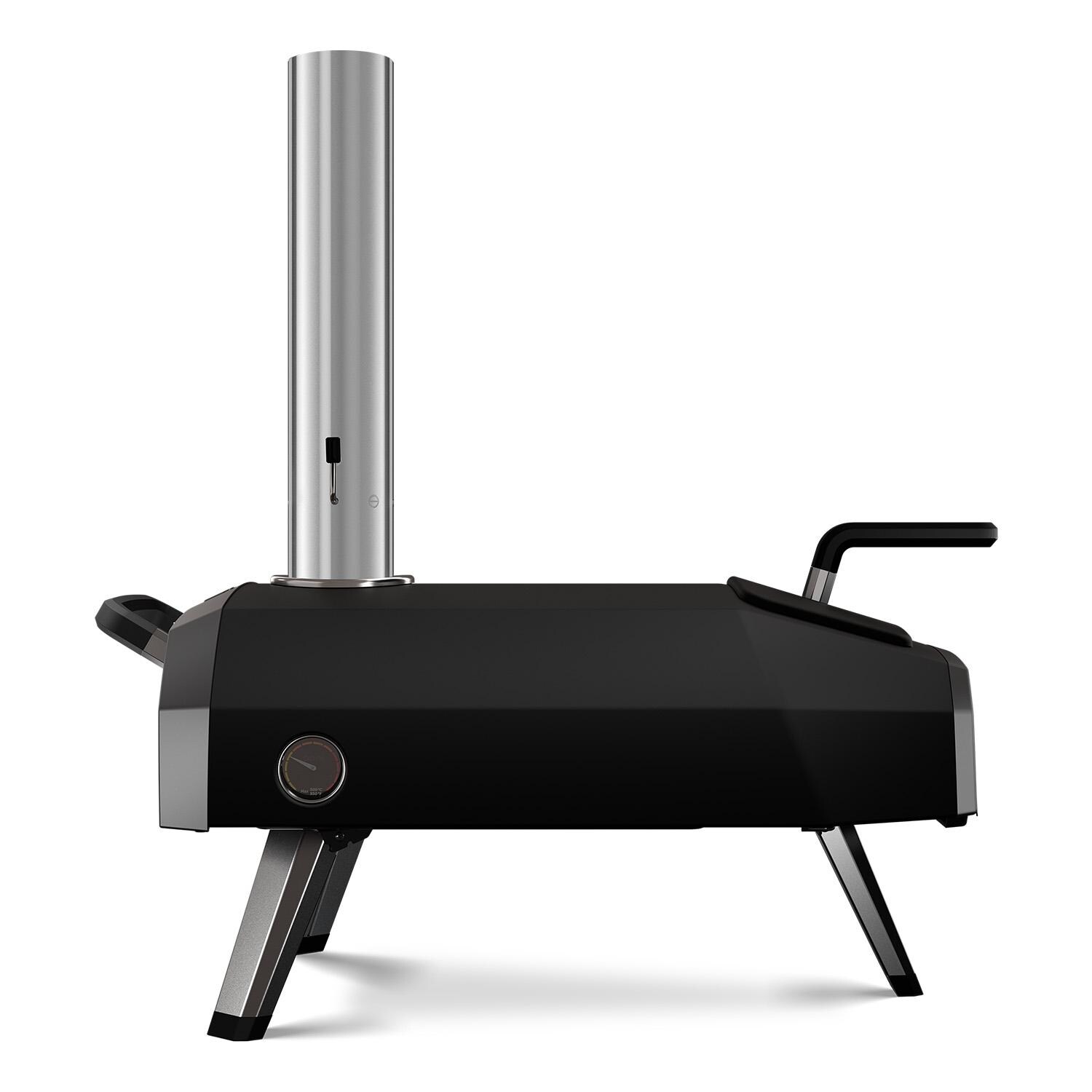 Ooni UU-P30300 Karu 2 Countertop Wood-Fired Pizza Oven - Side View - White Background thumbnail