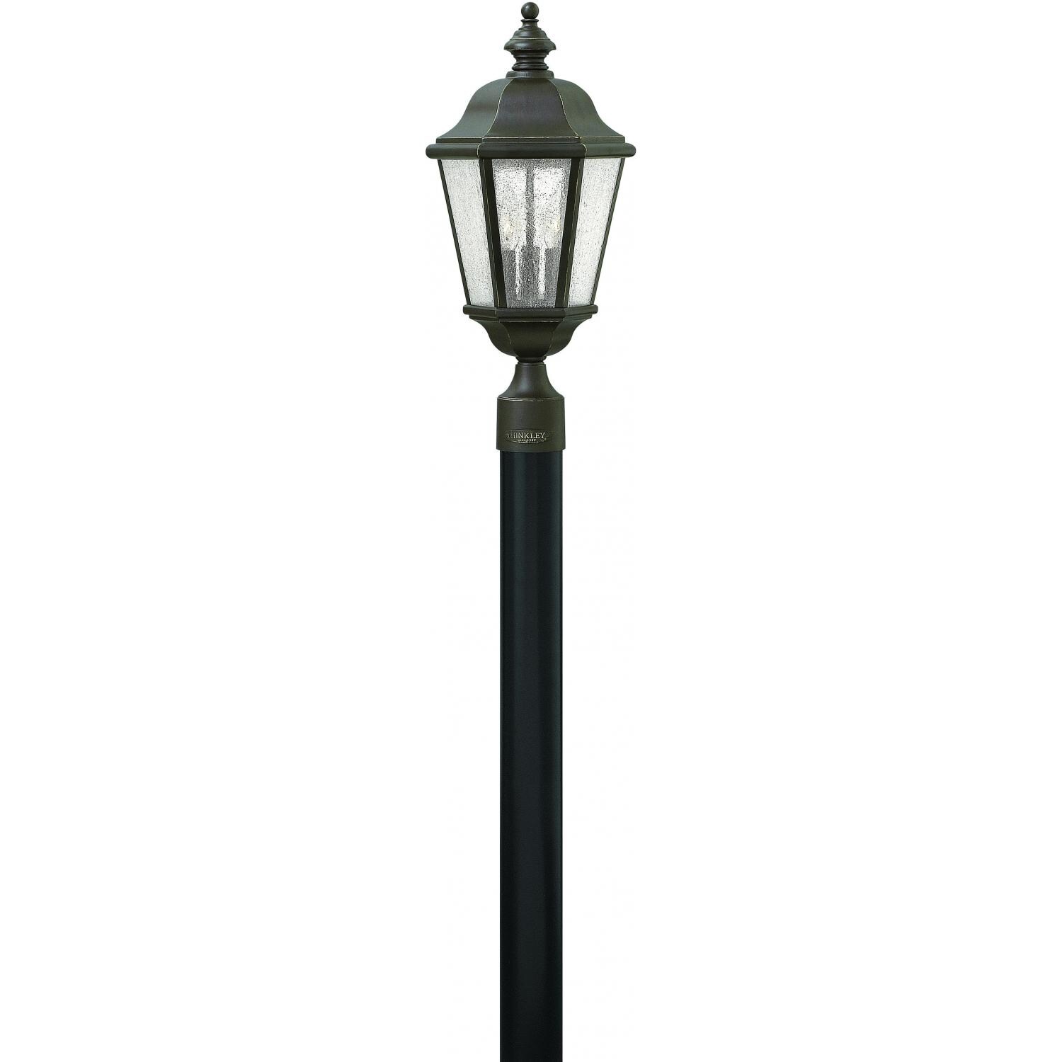 Hinkley Lighting Edgewater 1671OZ 40W Three Light Outdoor Post Light - Oil Rubbed Bronze thumbnail