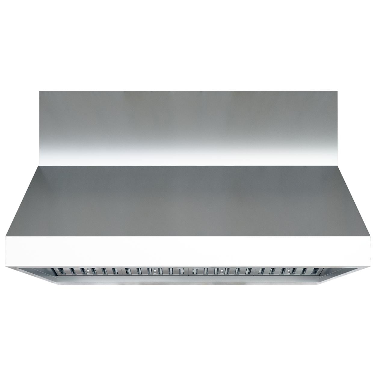 Zephyr AK7848BS 48-Inch Cypress Wall Outdoor Range Hood - 1200 CFM - Head On View thumbnail