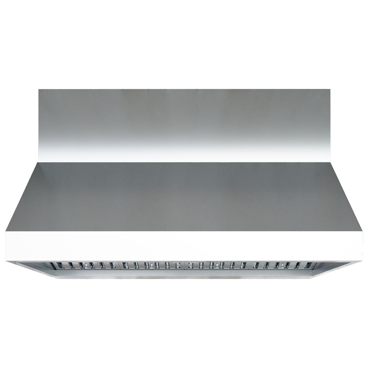 Zephyr AK7848BS 48-Inch Cypress Wall Outdoor Range Hood - 1200 CFM - Head On View thumbnail