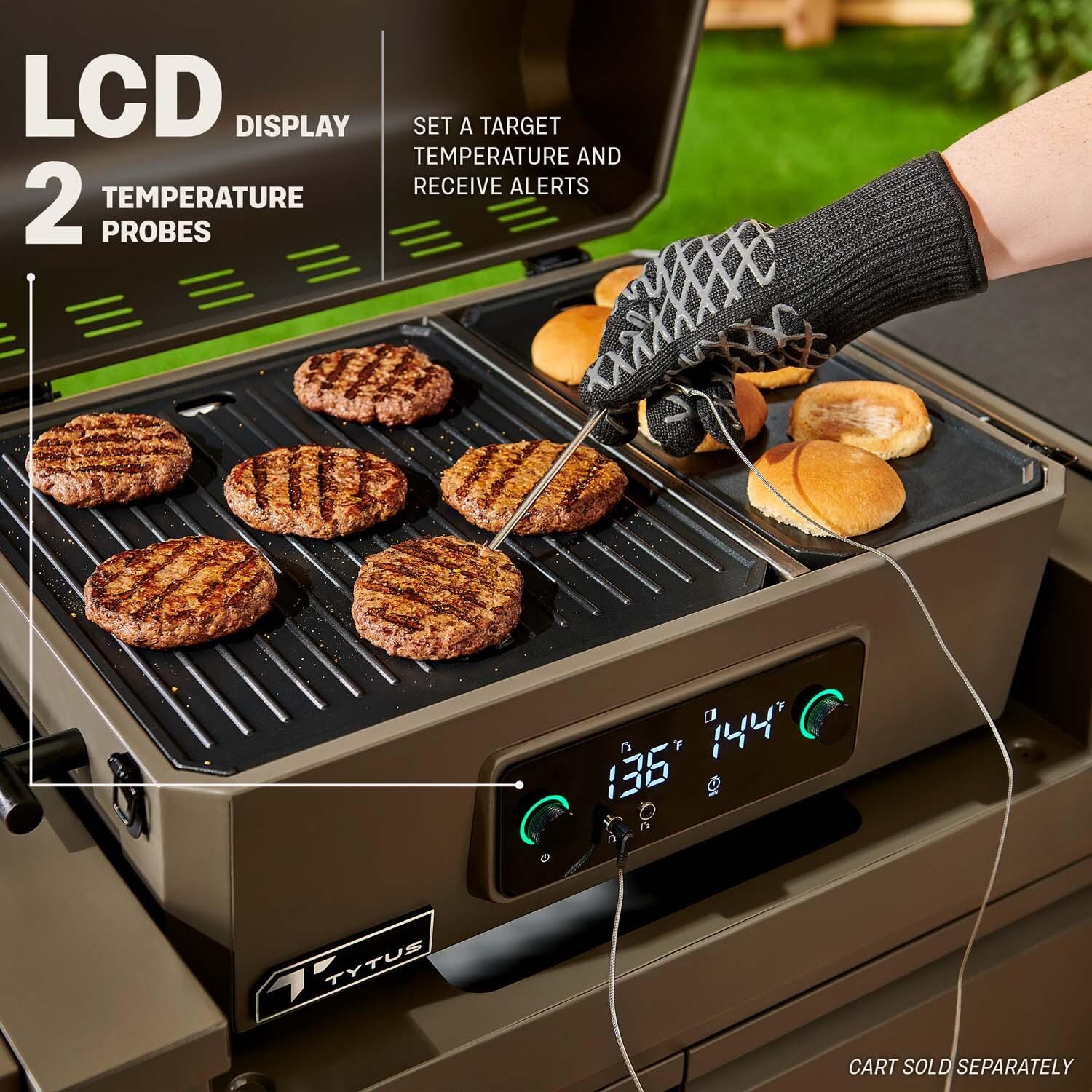 TYTUS TDT-GHS-EGRD Emberwood Electric Griddle - Total Capacity - Detail thumbnail