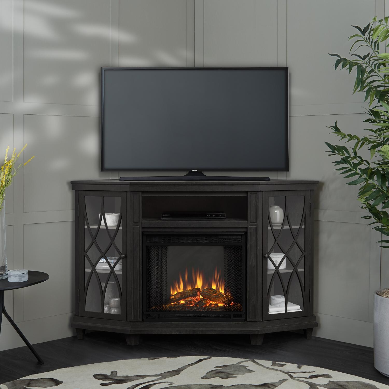 Real Flame Fireplace Entertainment Centers