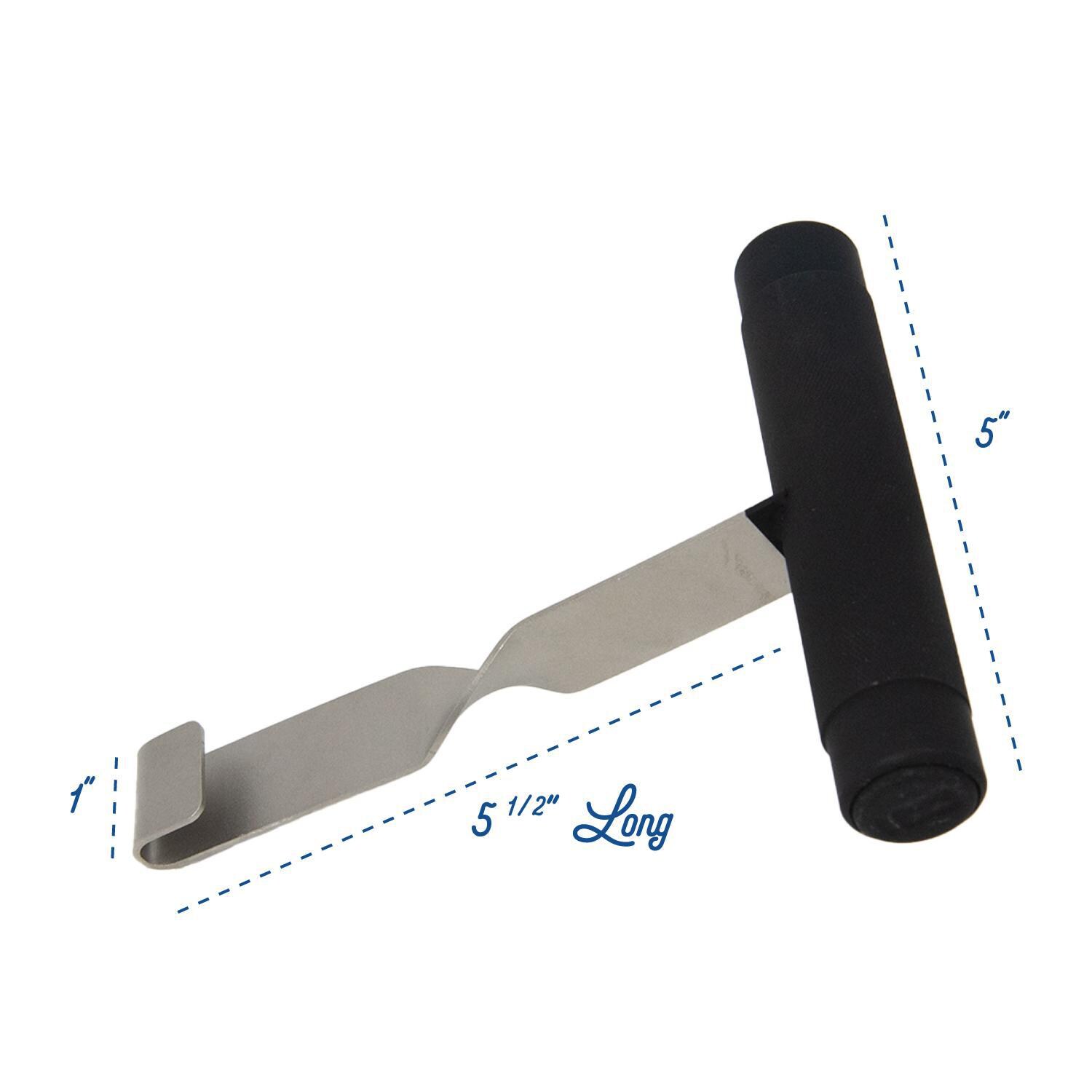 Burch Barrel 40010-SS-OS Pan Hook - Dimensions thumbnail