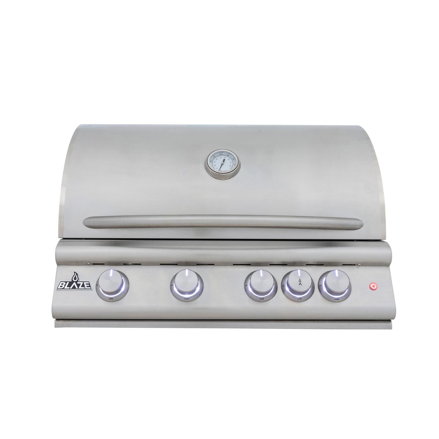 Blaze BLZ-4LTE3-LP Built-In Propane Grill - White Background thumbnail