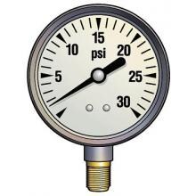 Hurricane Products 0-60 PSI Pressure Gauge - SG2-60