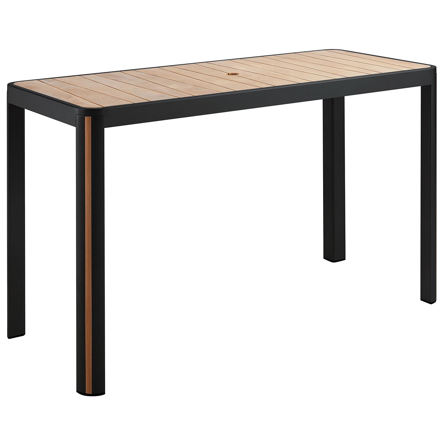 HIGOLD 2031BAR/016/2038 GENEVA Outdoor Bar Dining Table - Nero thumbnail