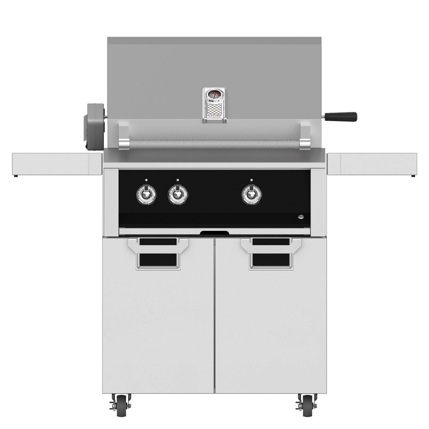 Aspire By Hestan 30-Inch Freestanding Propane Gas Grill With Sear Burner & Rotisserie - Stealth - EMBR30-LP-BK thumbnail