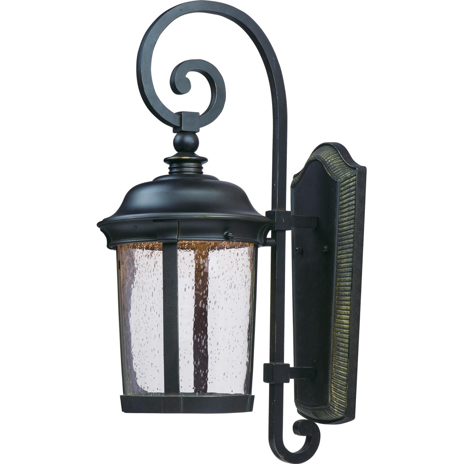 Maxim Dover One Light 25-Inch LED Outdoor Wall Light - Bronze - 55024CDBZ