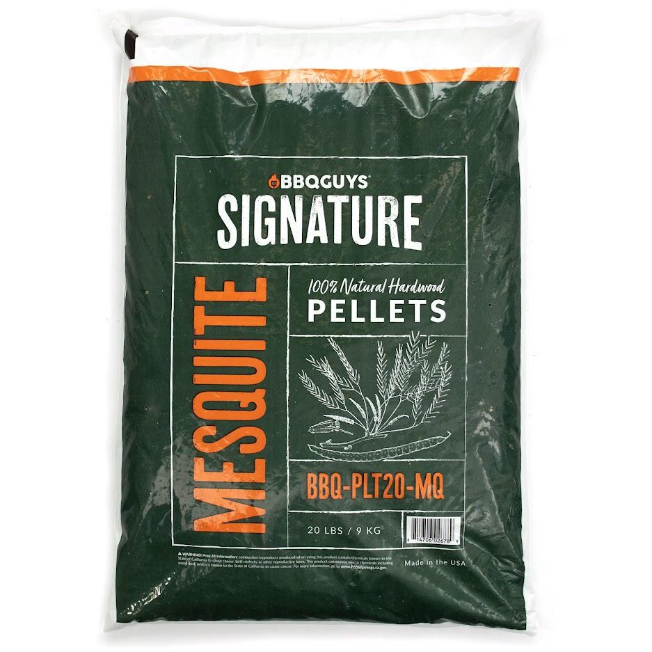 BBQGuys Signature 20 Lb. Hardwood Pellets - Mesquite