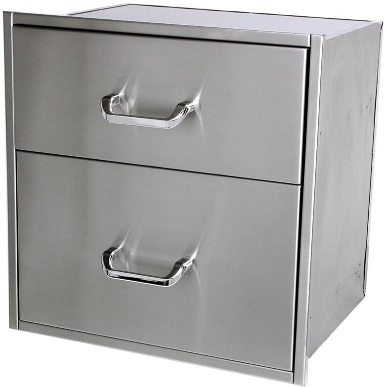 Solaire 21 Inch Double Access Drawer - SOL-2D21S thumbnail
