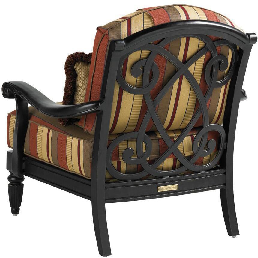 Tommy Bahama 3190-11 Kingstown Sedona Aluminum Patio Club Chair - Back thumbnail
