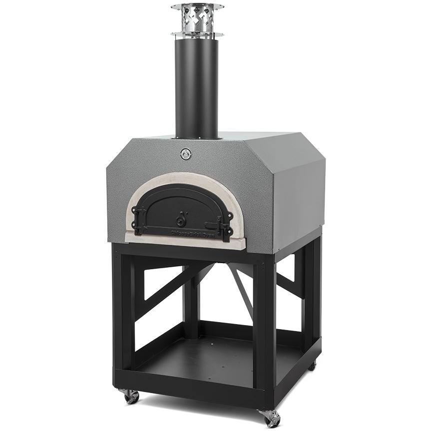 Chicago Brick Oven CBO-750 Outdoor Wood-Fired Pizza Oven - Silver