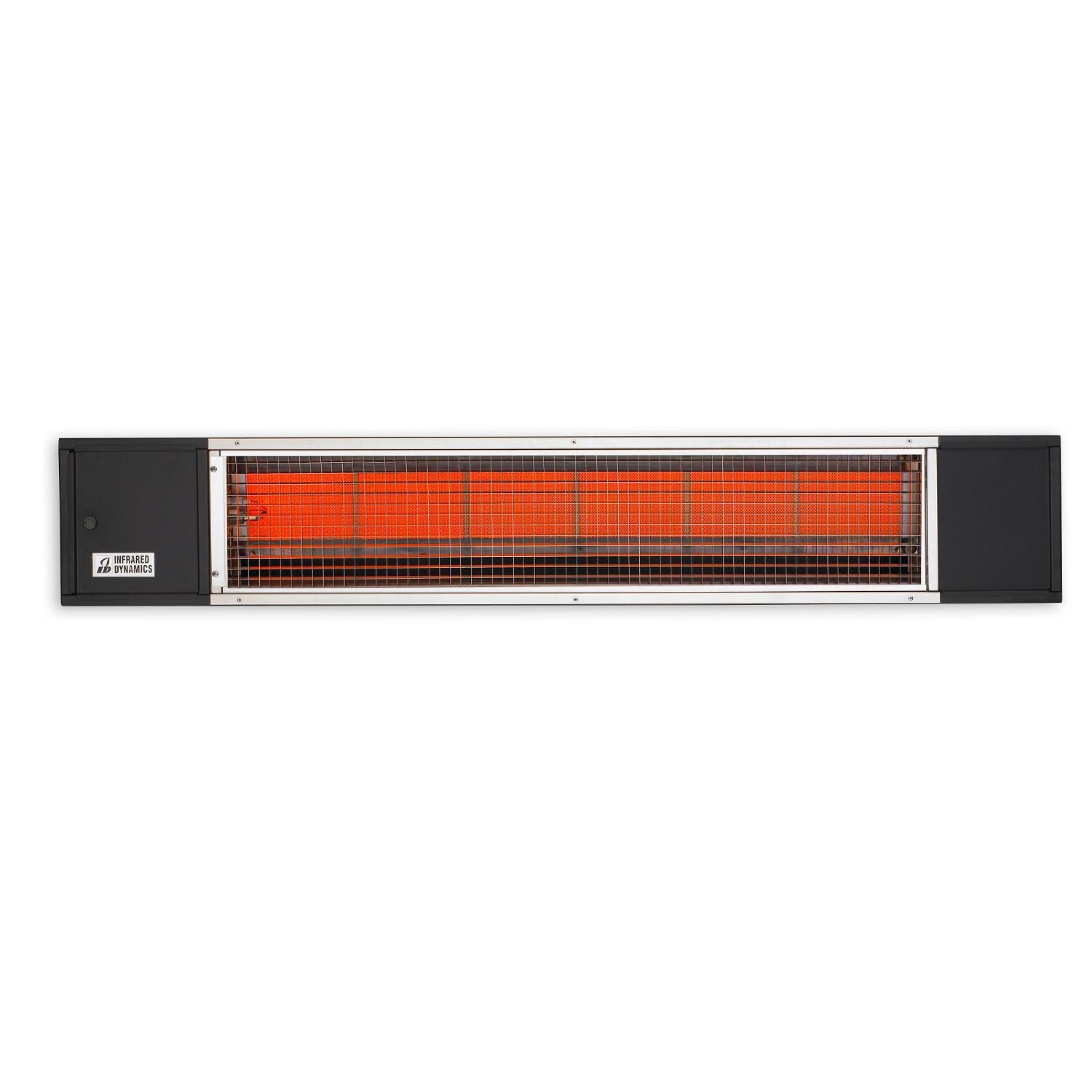 Sunpak 48-Inch 25,000 BTU Natural Gas Infrared Black Patio Heater - Front View thumbnail