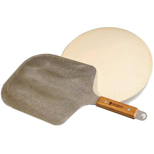KettlePizza KPDU-22 Pizza Stone & Aluminum Pizza Peel thumbnail