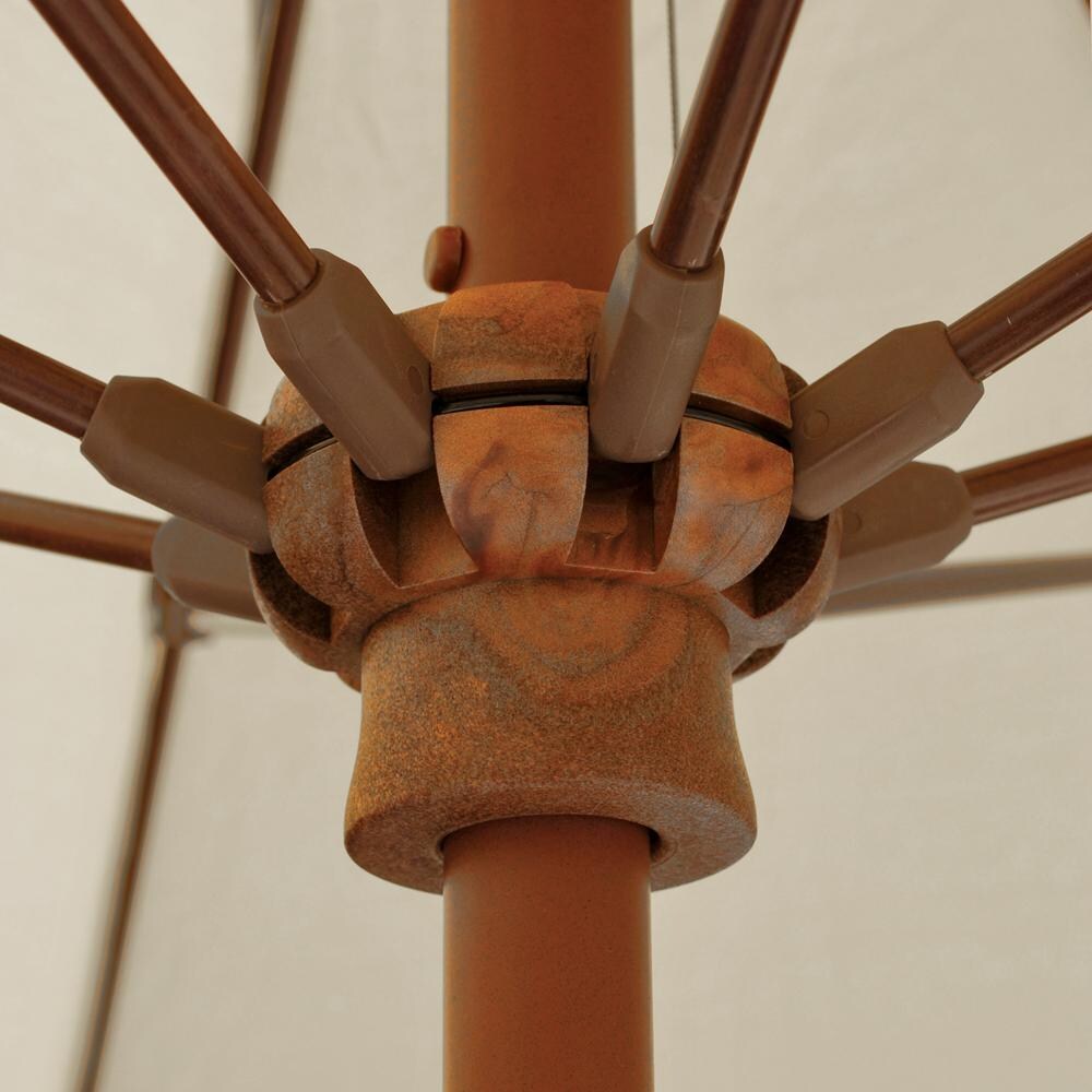 Galtech 9 Ft. Octagonal Bar Height Patio Umbrella W/ Crank Lift - Hub Detail thumbnail