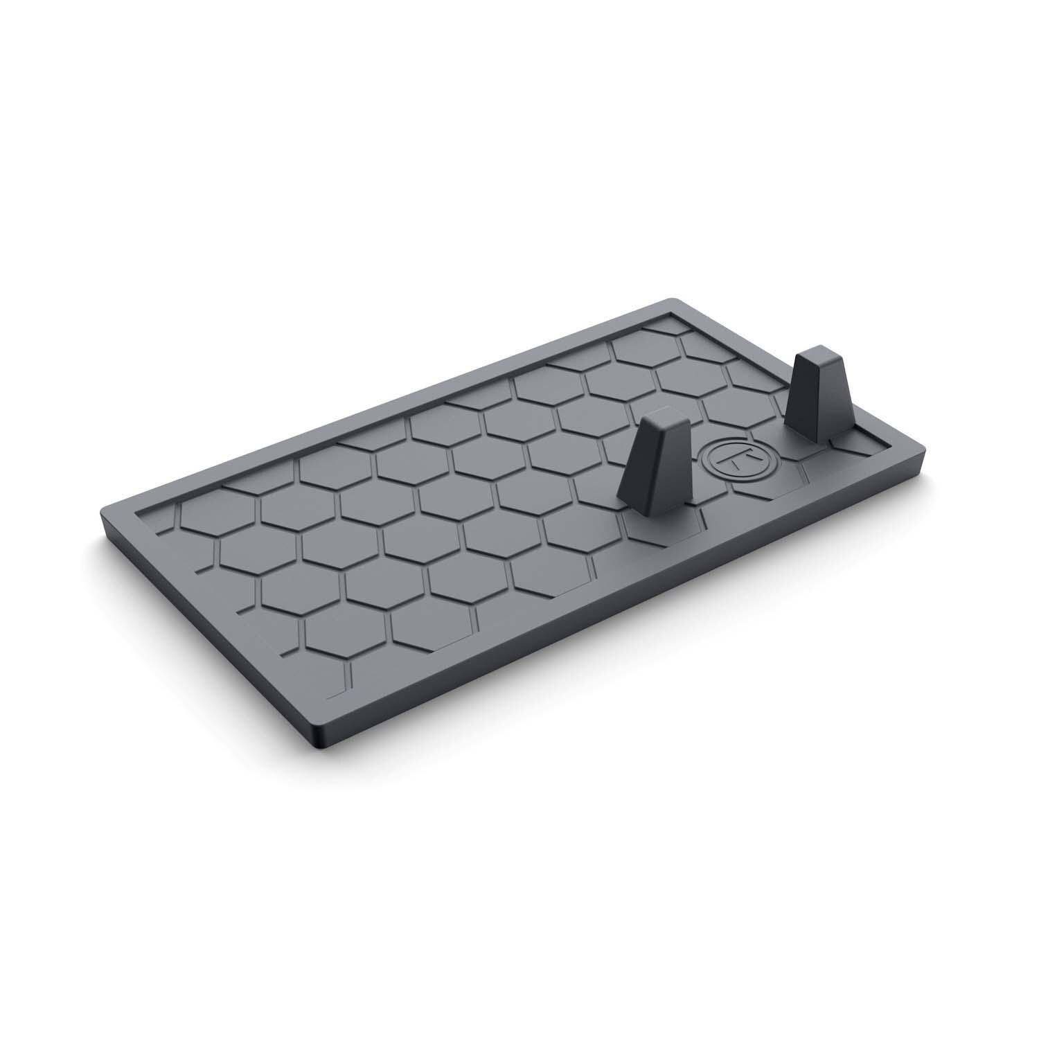 Outset 76652 Silicone Grill Mat/Tong holder - White Background thumbnail