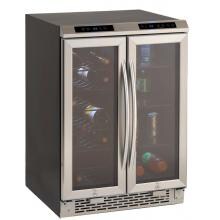 Avanti 24-Inch ADA Compliant Freestanding Dual Zone Beverage Center - Stainless Steel - WBV19DZ image