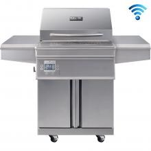 Memphis Grills Beale Street Wi-Fi Controlled 26-Inch 430 Stainless Steel Pellet Grill - BGSS26