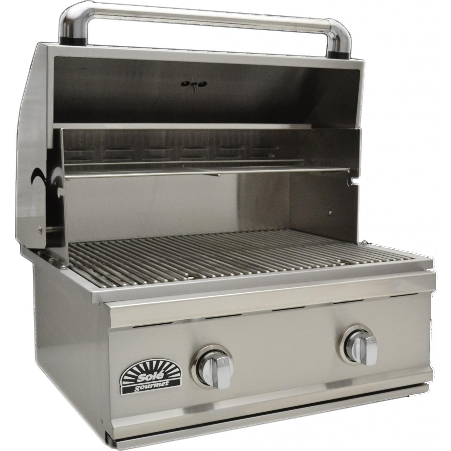 Sole Luxury TR 26Inch BuiltIn Natural Gas Grill BBQ Guys