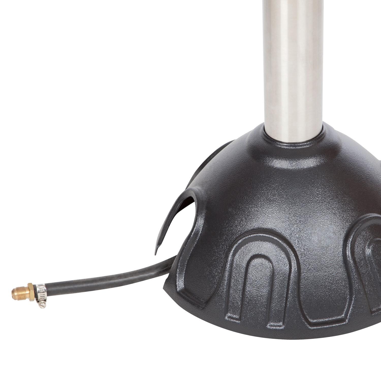 Ultimate Patio SC61445 Natural Gas Patio Heater - Stainless Steel - Coved Base thumbnail