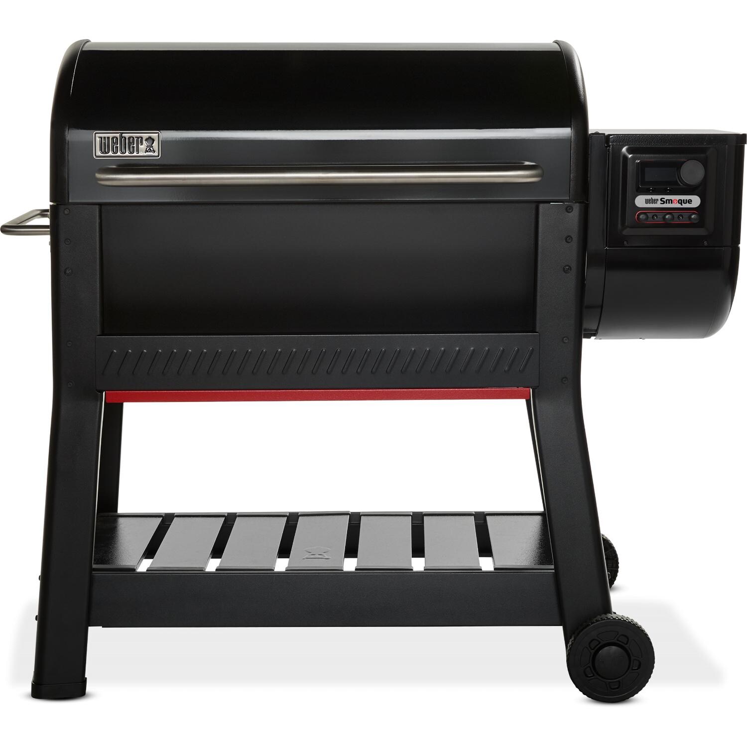 Weber Smoque XL Pellet Bottom Shelf - Front (Grill not Included) - White Background thumbnail