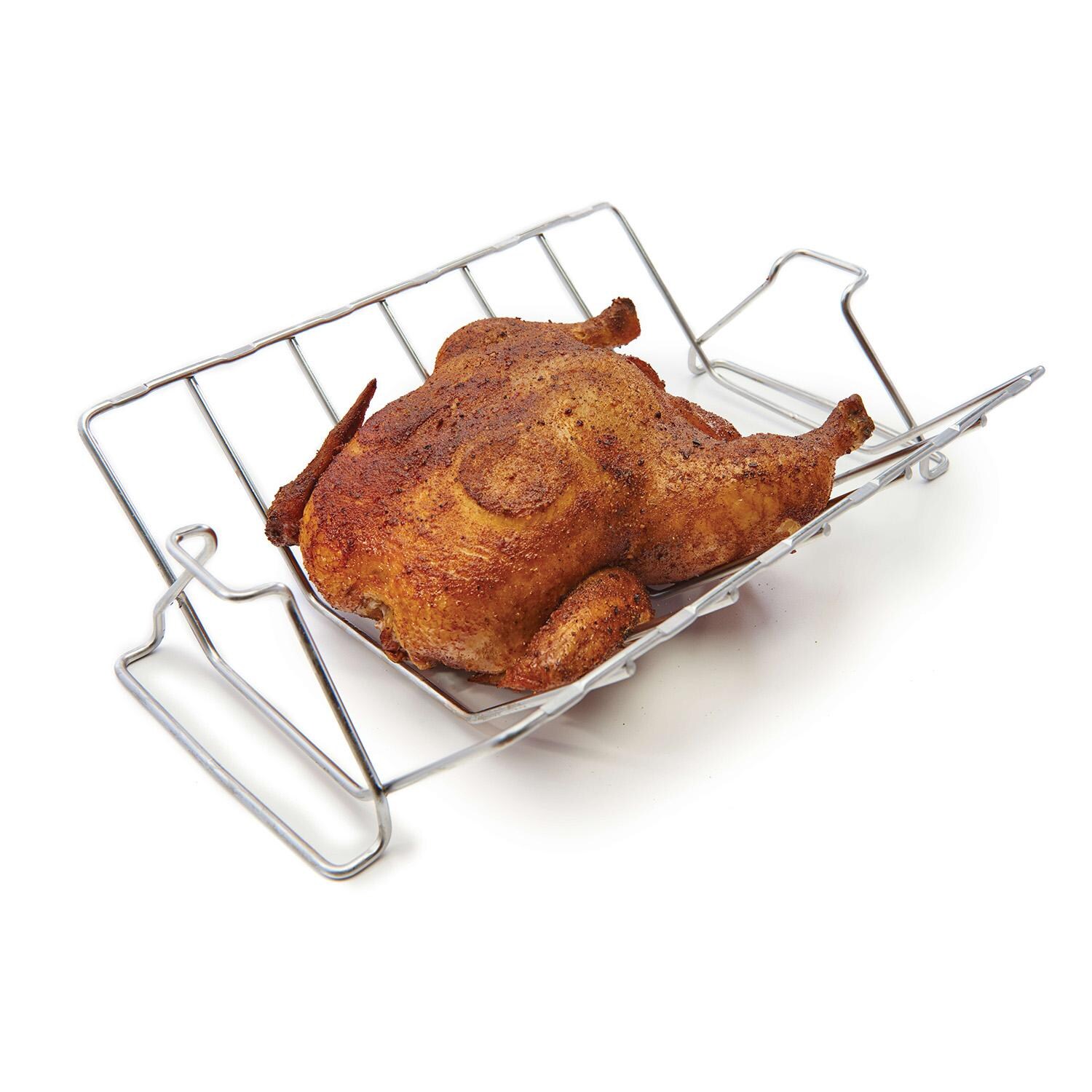 GrillPro Stainless Steel Stacking Rib & Roasting Rack - 41616 - Roasting - White Background thumbnail