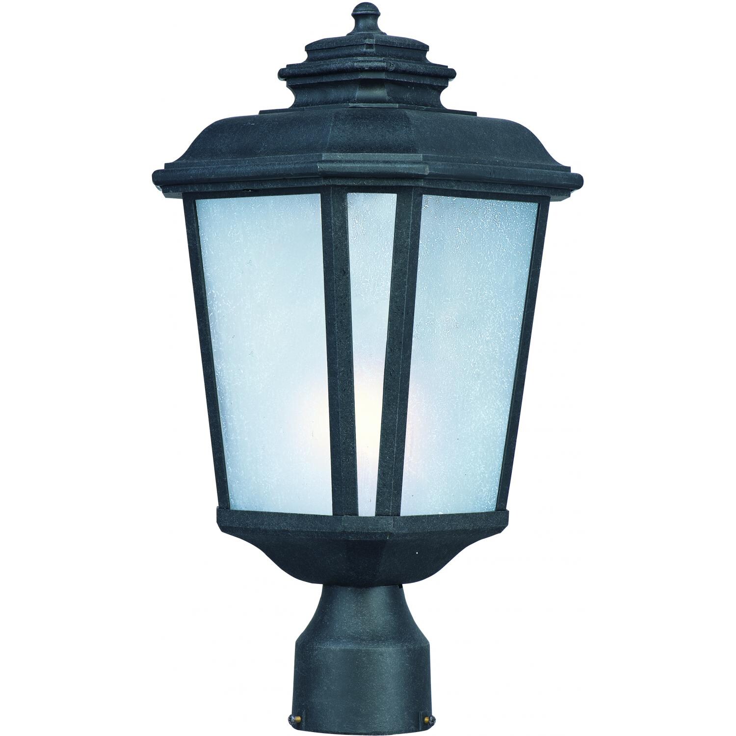 Maxim Radcliffe 3340WFBO 100W 17-Inch One Light Outdoor Post Light - Black Oxide thumbnail