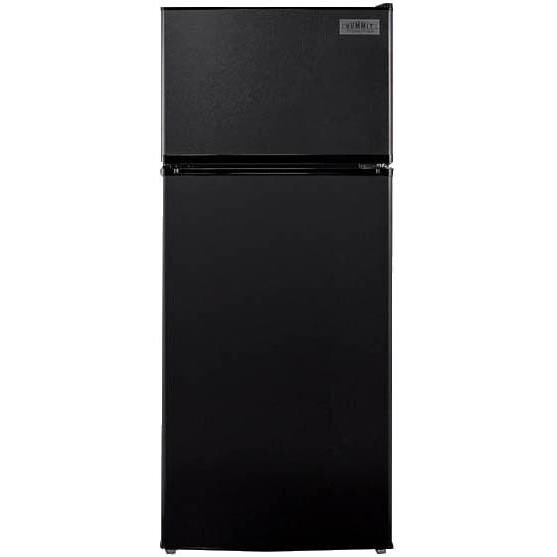 Summit 24-Inch 10.3 Cu. Ft. Freestanding Apartment Refrigerator - Black - FF1119B image