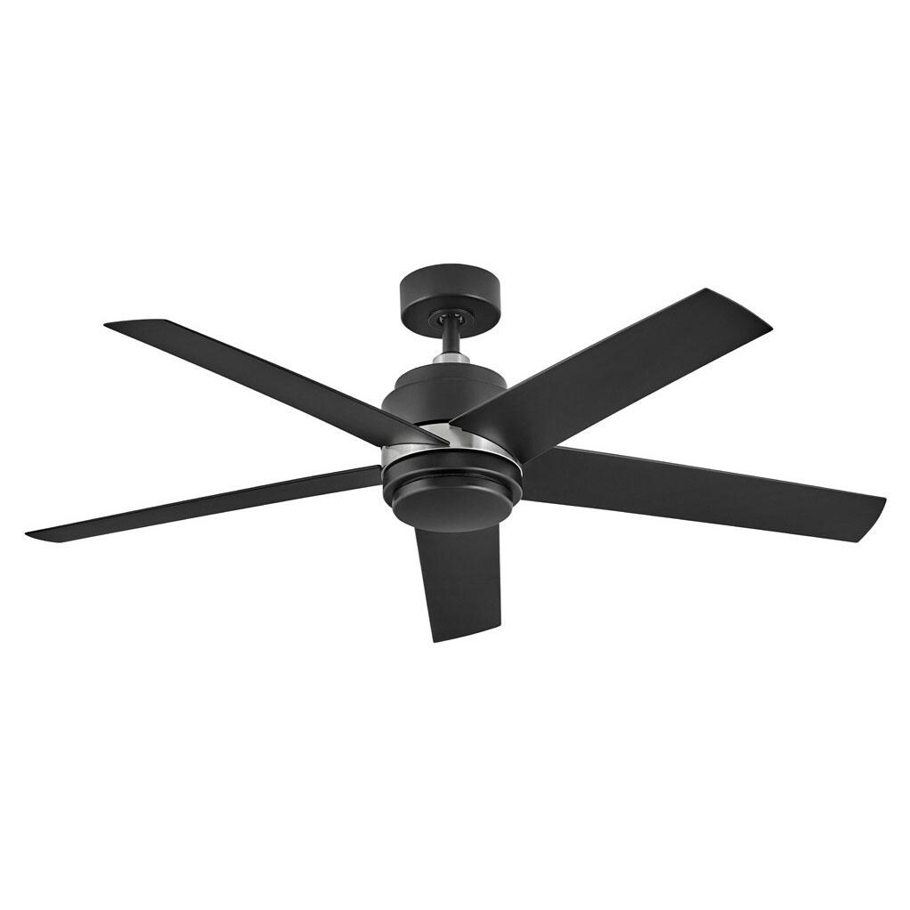 Hinkley Lighting 902054FMB-LWA Tier 54 Inch Ceiling Fan - Matte Black - Shown Without Light Kit Installed thumbnail