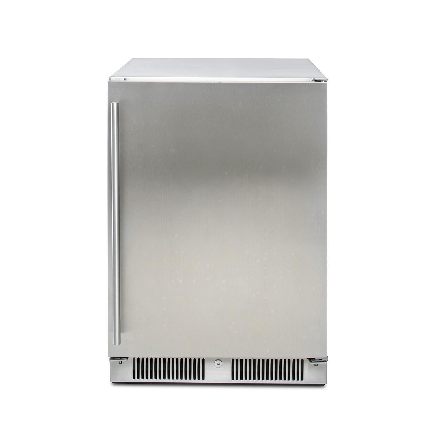 Blaze BLZ-SSRF-5.5 24-in 5.5 Cu. Ft. Outdoor Rated Compact Refrigerator - White Background