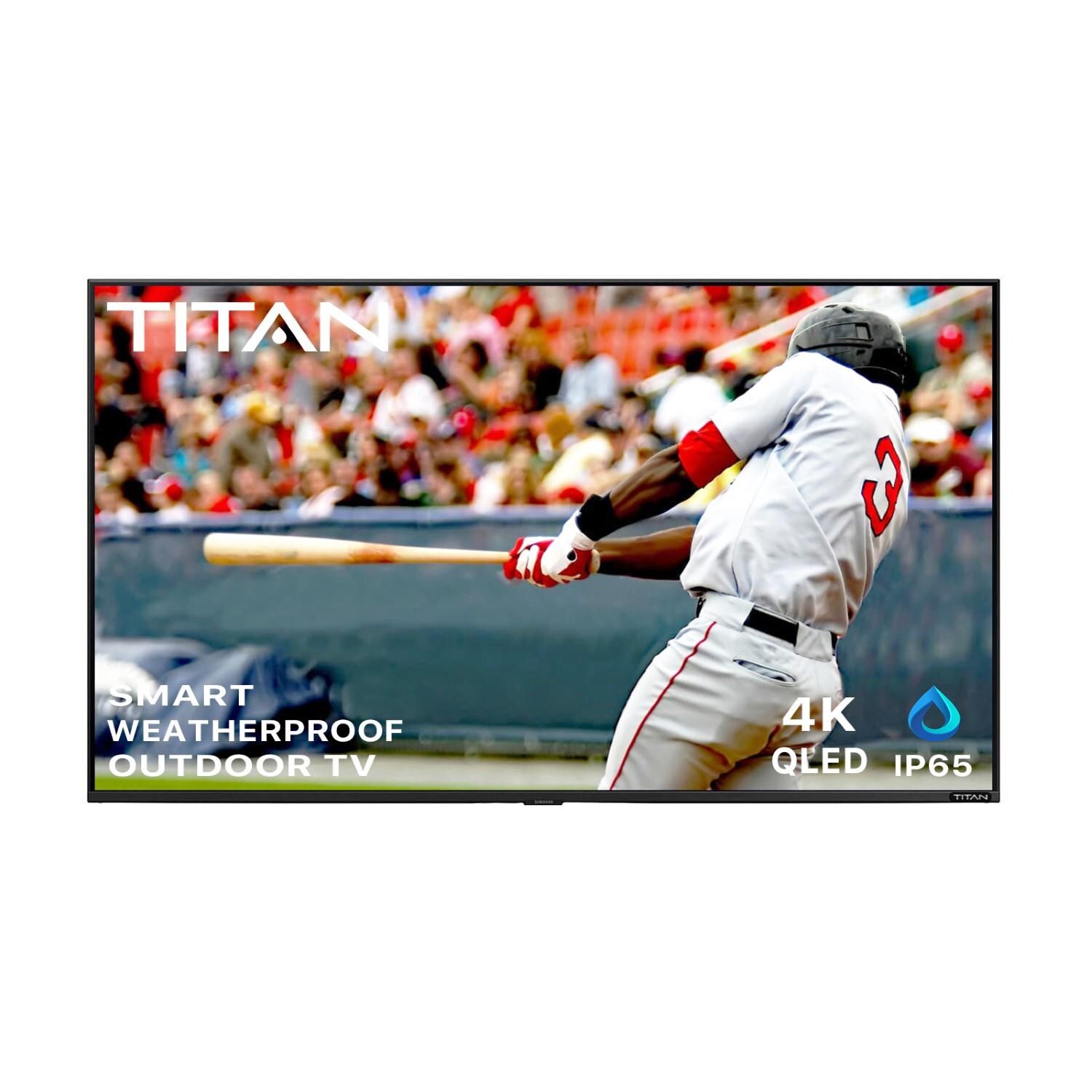 Titan Q80C Series 55 Inch Full Sun QLED 4K Smart Outdoor TV - MS-Q80C-055