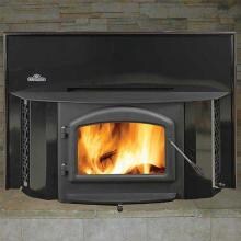 Napoleon EPI1402K Deluxe 25-Inch Wood Burning Fireplace Insert - Enamel Black image