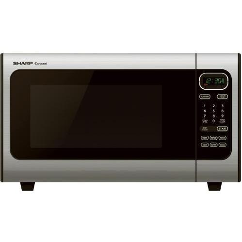 Sharp Family Size Microwaves 1.4 Cu.ft 1100 Watts Stainless R408LS