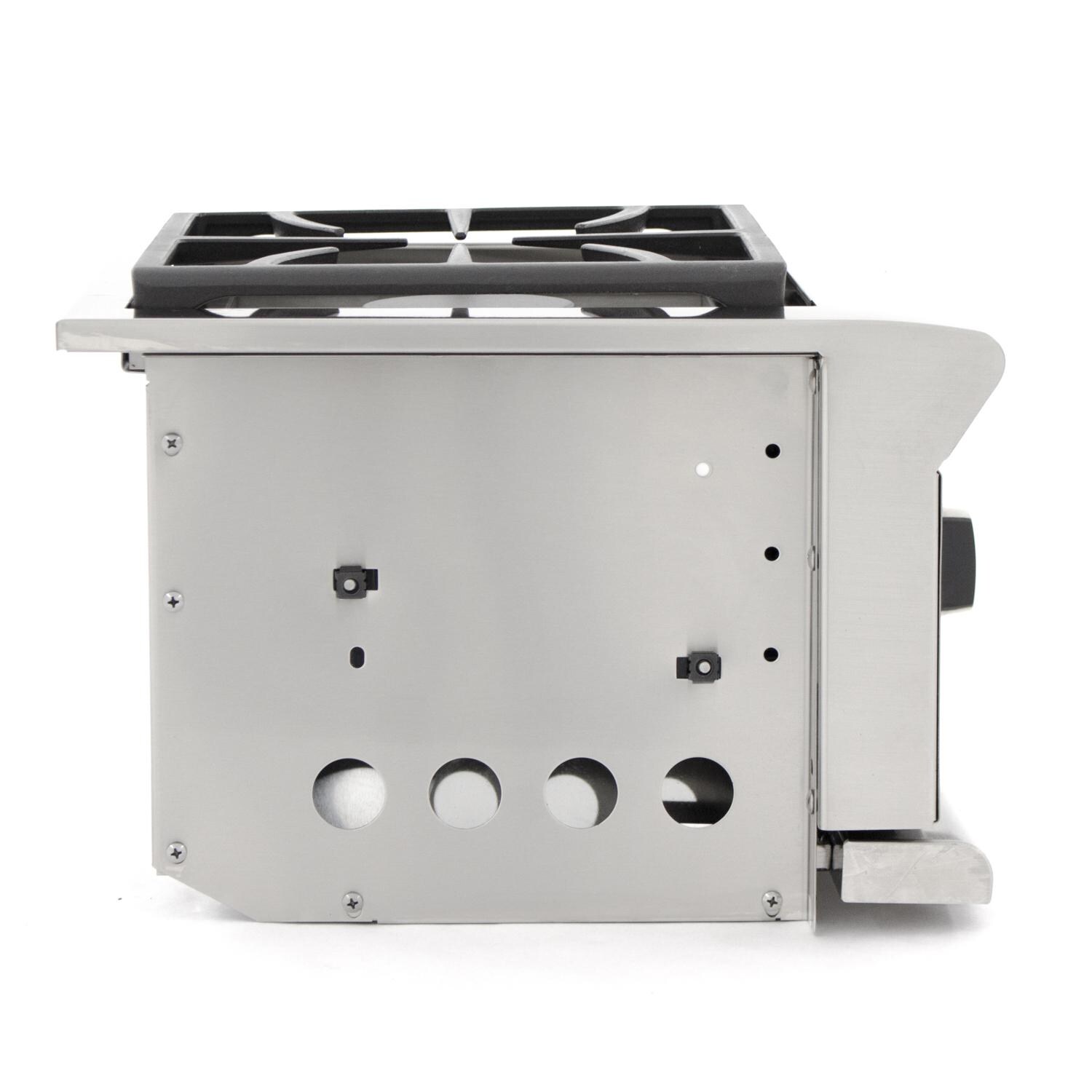 DCS Single Side Burner - Side View thumbnail