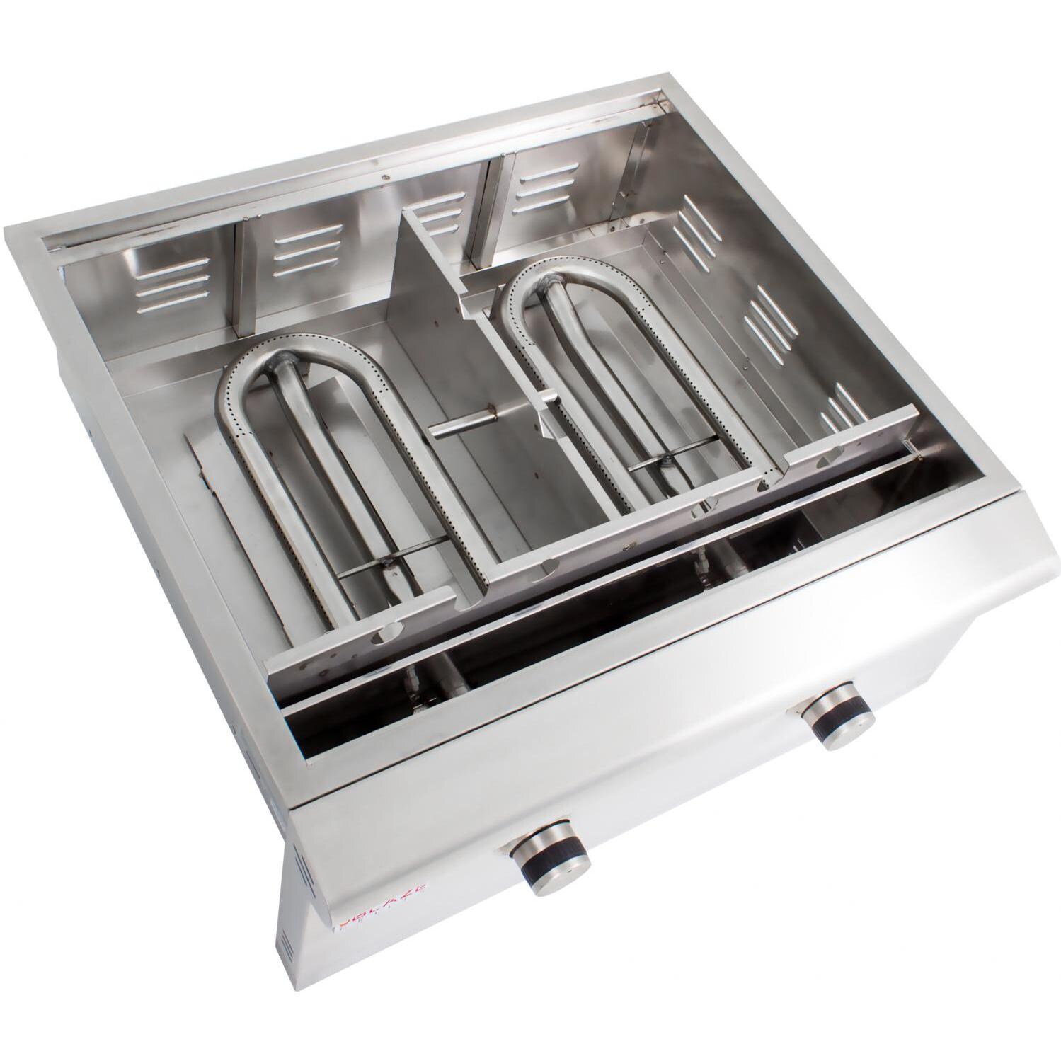 Blaze 30-Inch Built-In Natural Gas Griddle - Stainless Steel U-Shaped Burners thumbnail