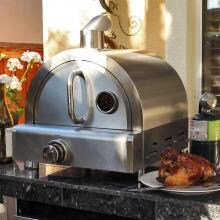 Mont Alpi Portable Propane Gas Outdoor Pizza Oven - MAPZ-SS image
