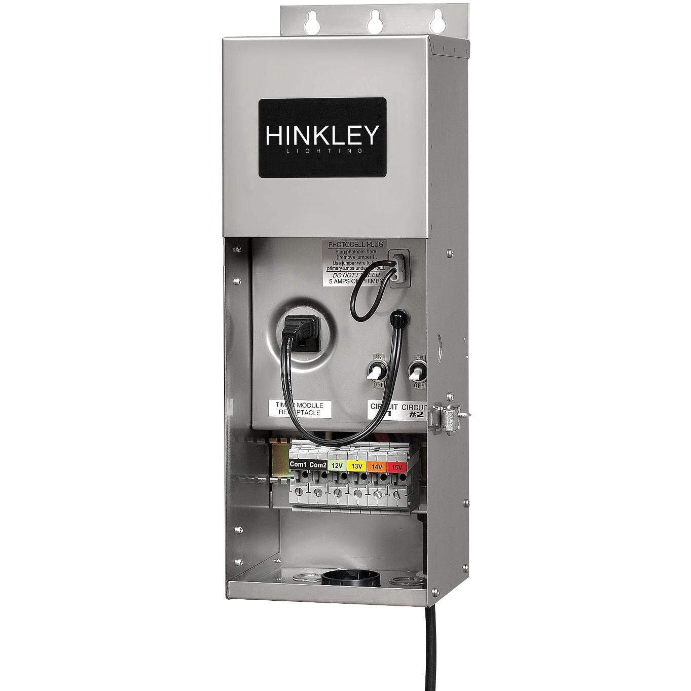 Hinkley Lighting Pro-Series 600-Watt Transformer With Stainless Steel Cabinet - 0600FT