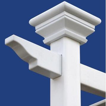 London 7.25-Ft. Arbor - Corner Detail thumbnail