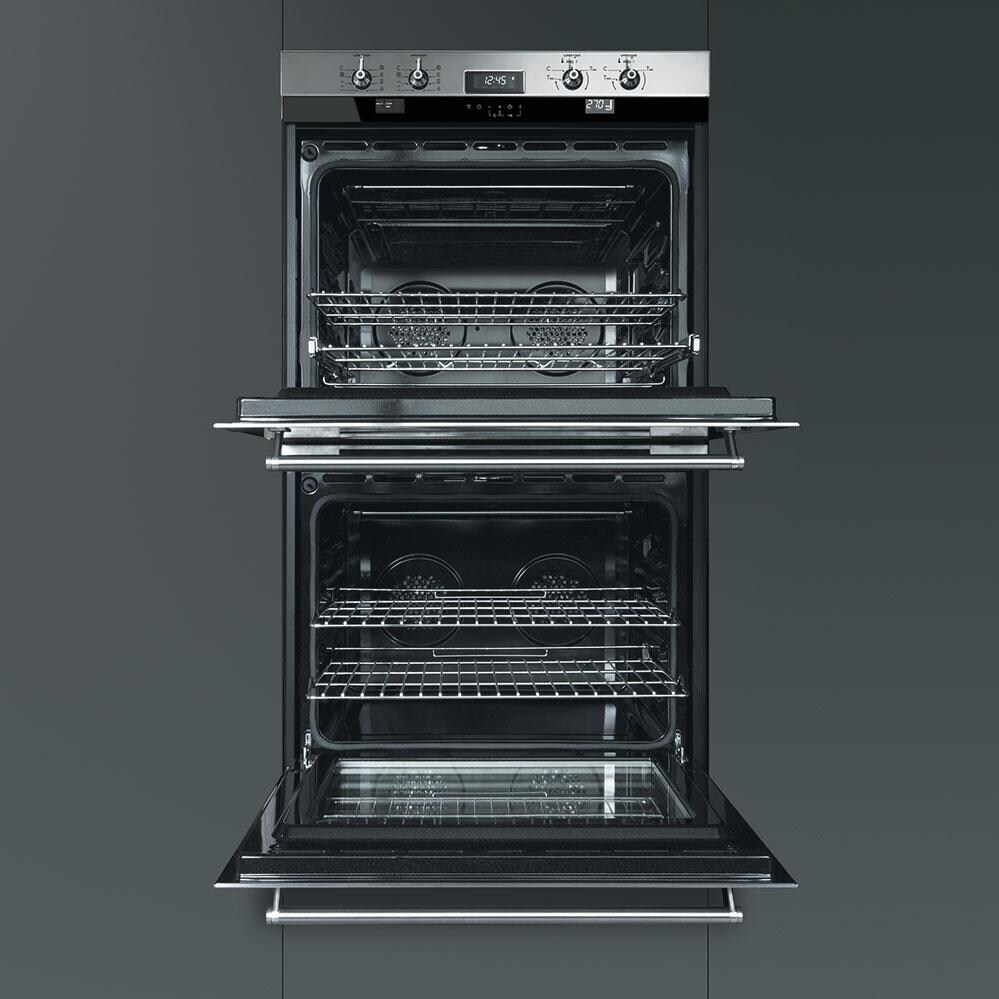 Smeg Classic 30-Inch Double Wall Oven - Oven Interiors thumbnail